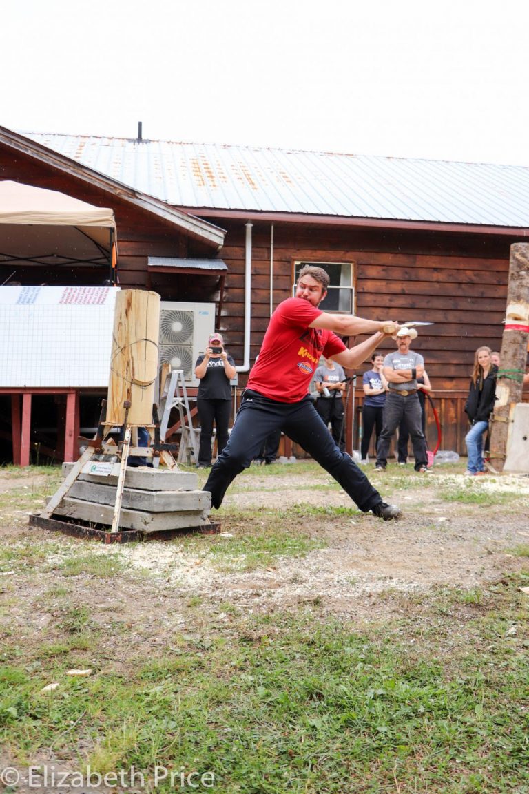 Ben Cumberland Standing (Vertical) Chop 7 Central New Brunswick