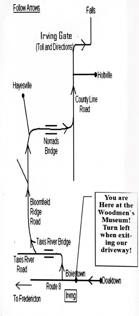 Directions to Fall Brook Falls